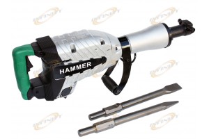 HD 1500W DEMOLITION BREAKER JACK HAMMER CONCRETE + SPADE SCOOPE SHOVEL